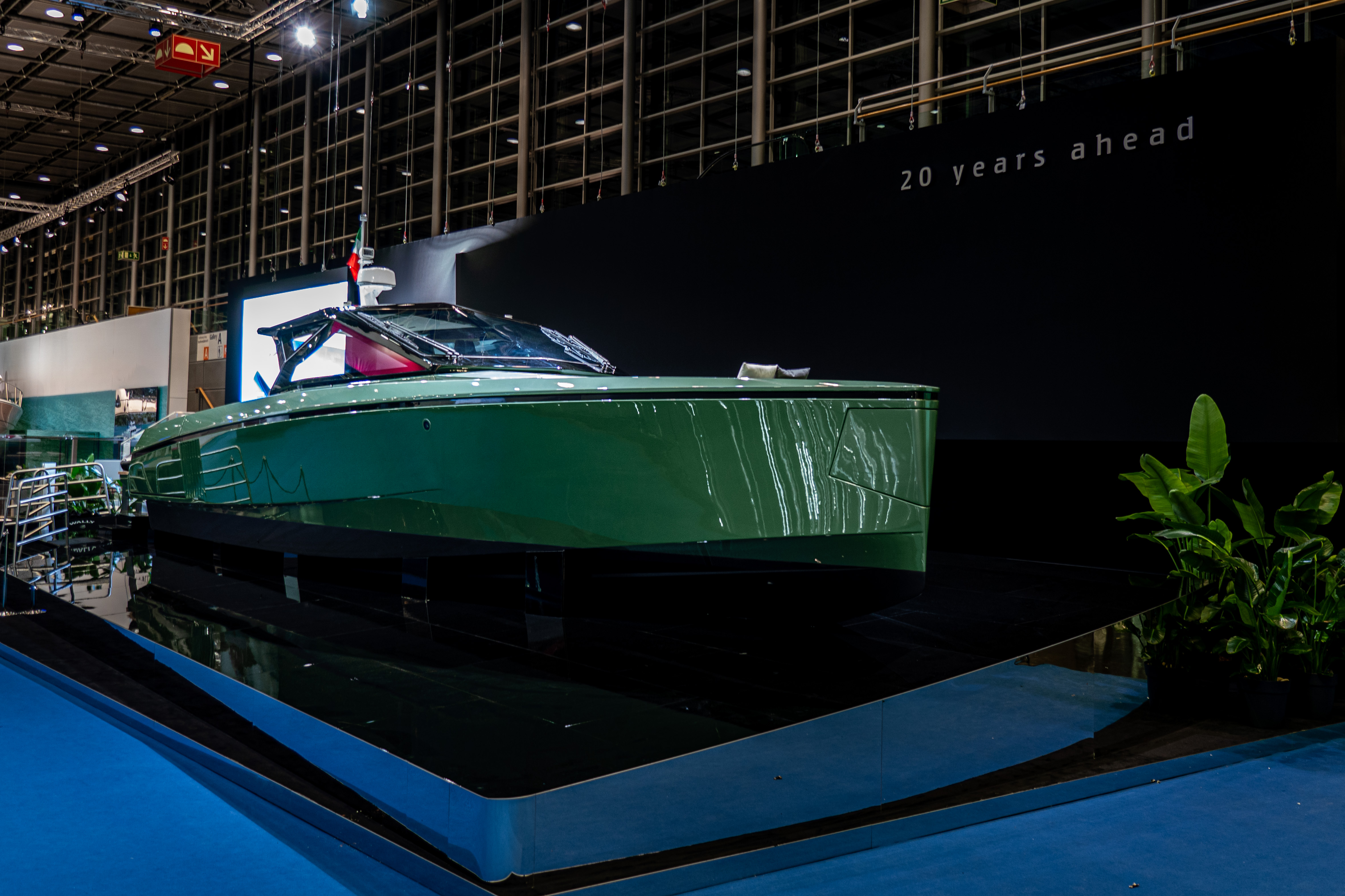 Die Wallypower50, die erstmals auf der Boot Düsseldorf 2024 präsentiert wird